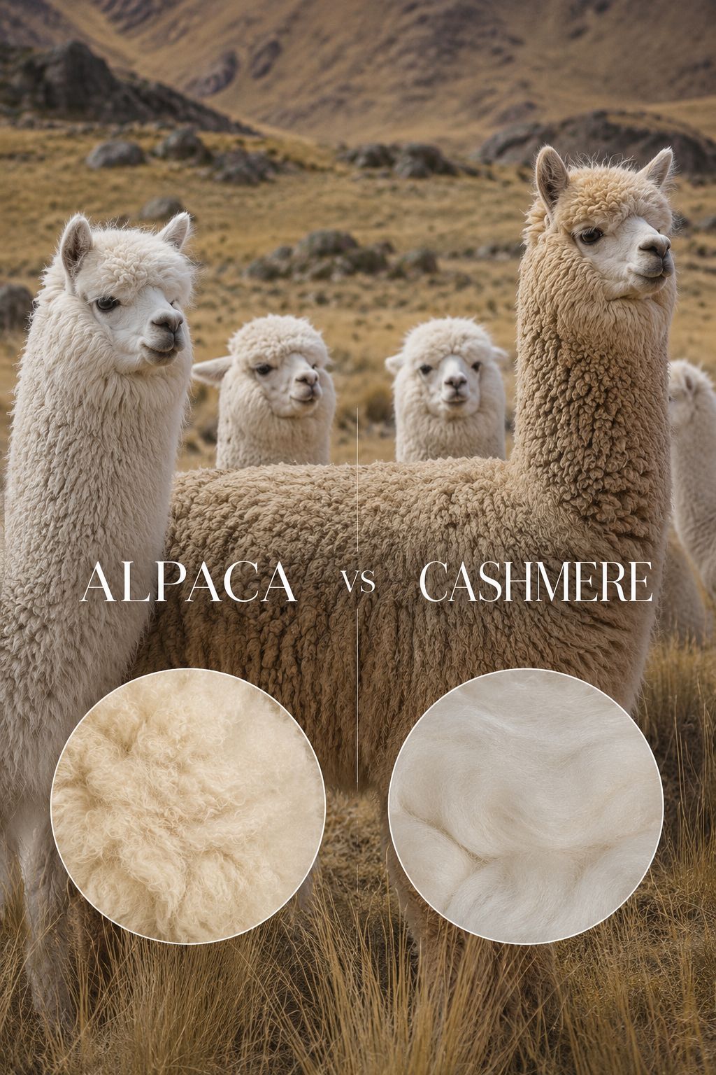 Baby Alpaca vs Cashmere: 5 Key Differences