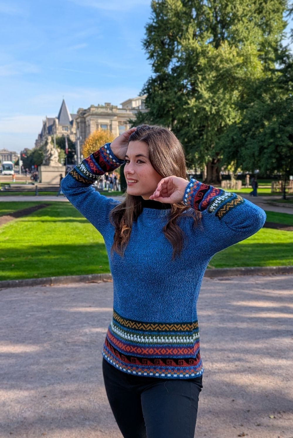 Bleu Chiné Taille M - 7_2