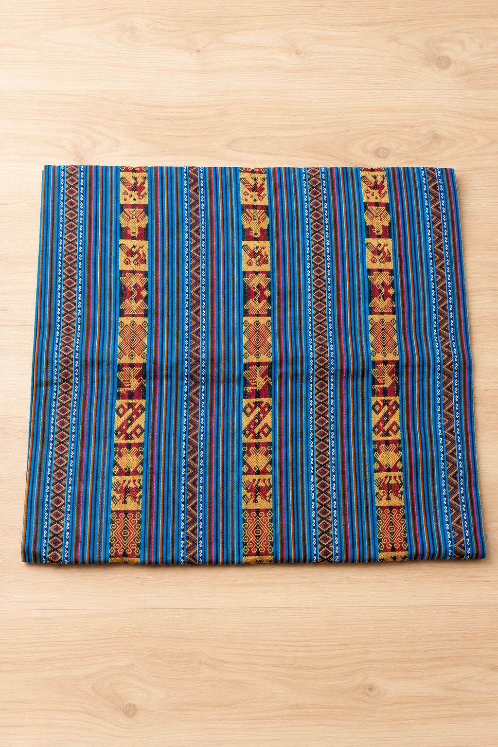Tenture murale | Grand textile péruvien tissé à la main | Design Chinchero andin - Chemin de table et décoration bohème