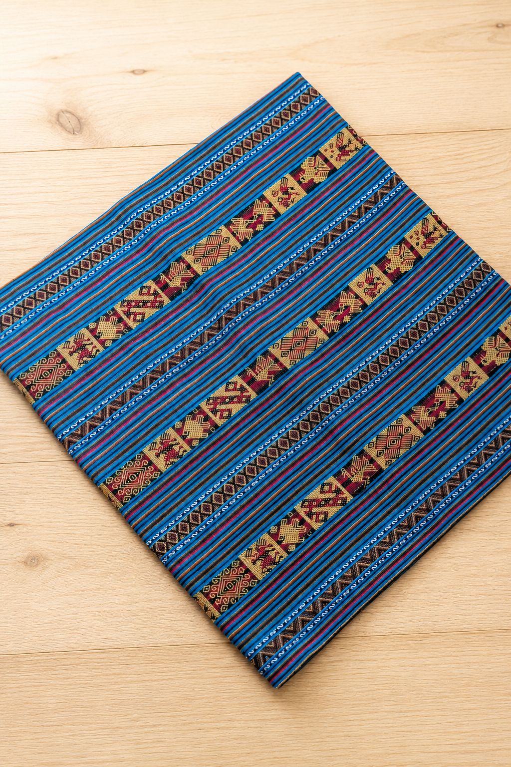 Tenture murale | Grand textile péruvien tissé à la main | Design Chinchero andin - Chemin de table et décoration bohème