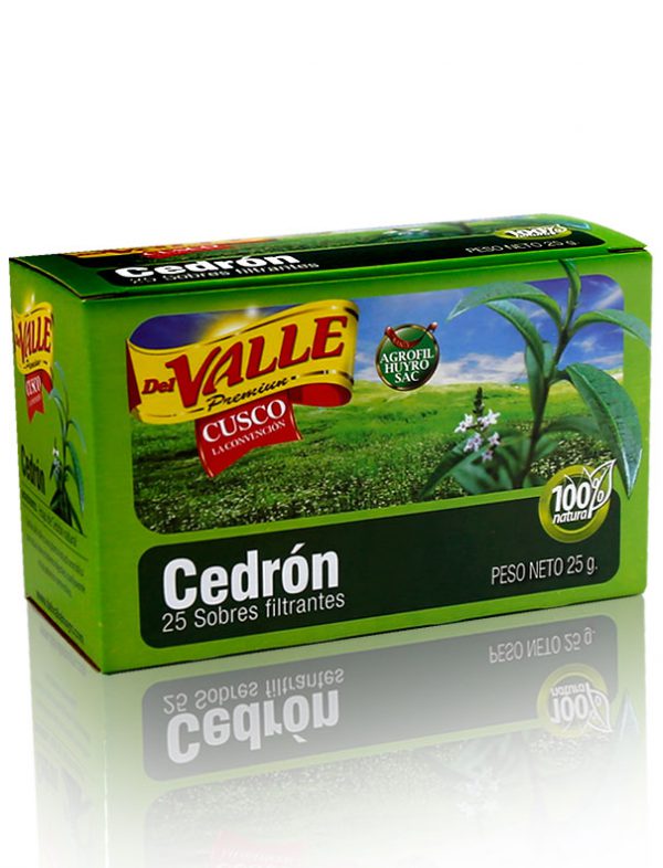 Del Valle Té Herbal Peruano 25 Bolsitas – Muña, Hierba Luisa, Uña de Gato y Emoliente | Infusiones Peruanas