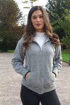 Veste à capuche unisexe en alpaga pour bébé avec fermeture éclair – 100% naturelle | Faite à la main au Pérou | Zia's Beauties