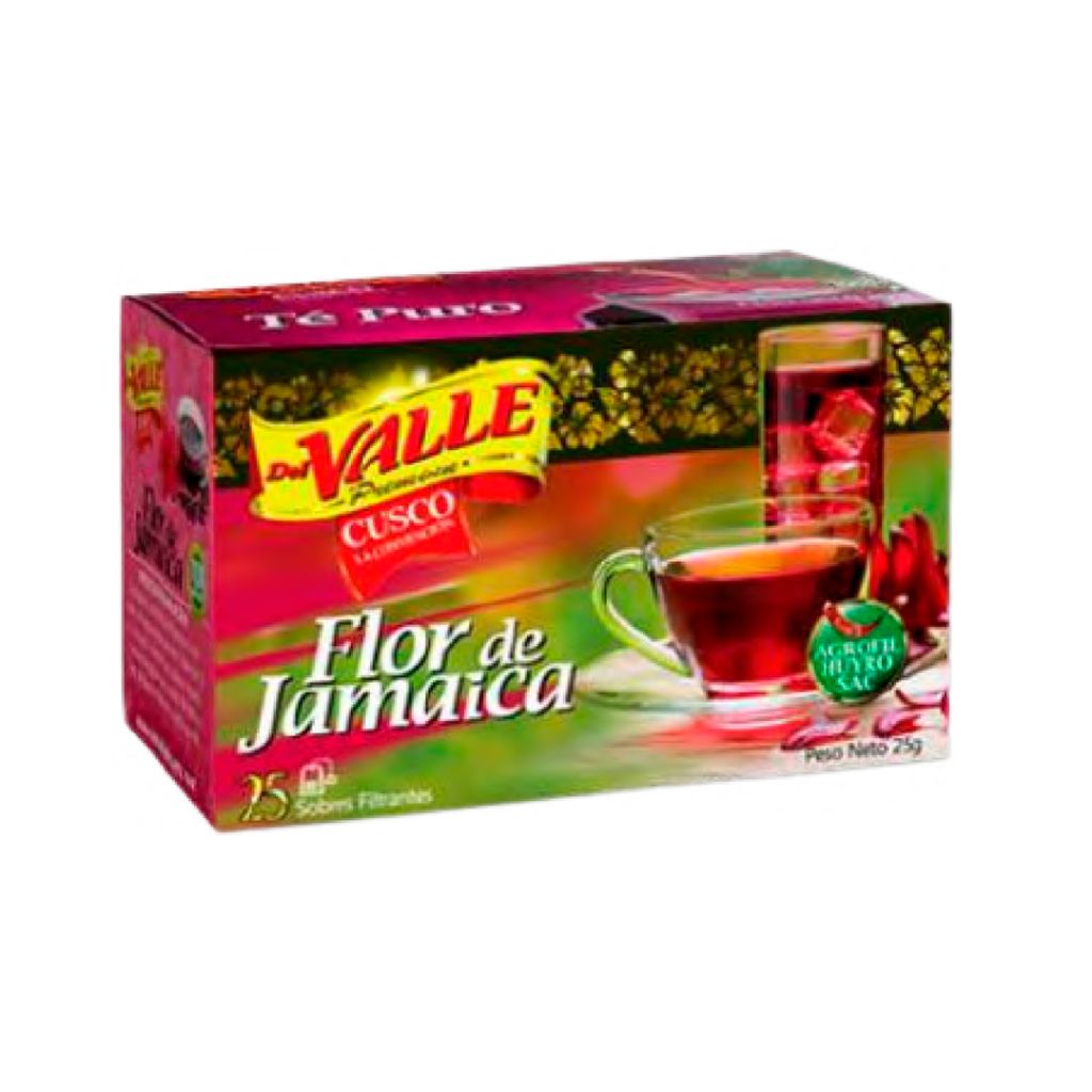 Del Valle Tisane Péruvienne 25 sachets – Muña, Hierba Luisa, Uña de Gato & Emoliente | Infusions Péruviennes