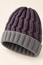 Reversible Baby Alpaca Beanie – Greys & Blues | Iskay