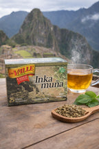 Del Valle Té Herbal Peruano 25 Bolsitas – Muña, Hierba Luisa, Uña de Gato y Emoliente | Infusiones Peruanas