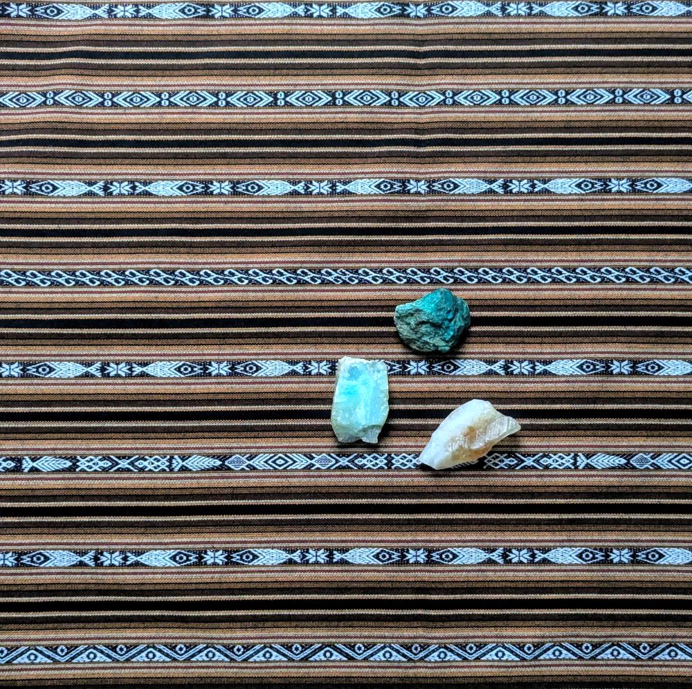 Peces Mestana – Tejido ritual andino con motivos de peces
