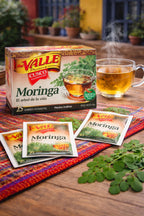 Del Valle Té Herbal Peruano 25 Bolsitas – Muña, Hierba Luisa, Uña de Gato y Emoliente | Infusiones Peruanas