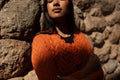 Handmade Lace Knit Cardigan – Sunlit Heritage Tones | Peruvian Artisan Boutique Knitwear