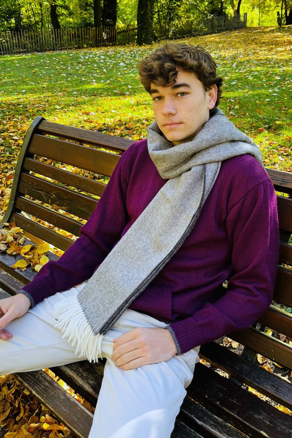 Chaqueta unisex de alpaca bebé con capucha y cremallera – Lujo ético 100 % natural