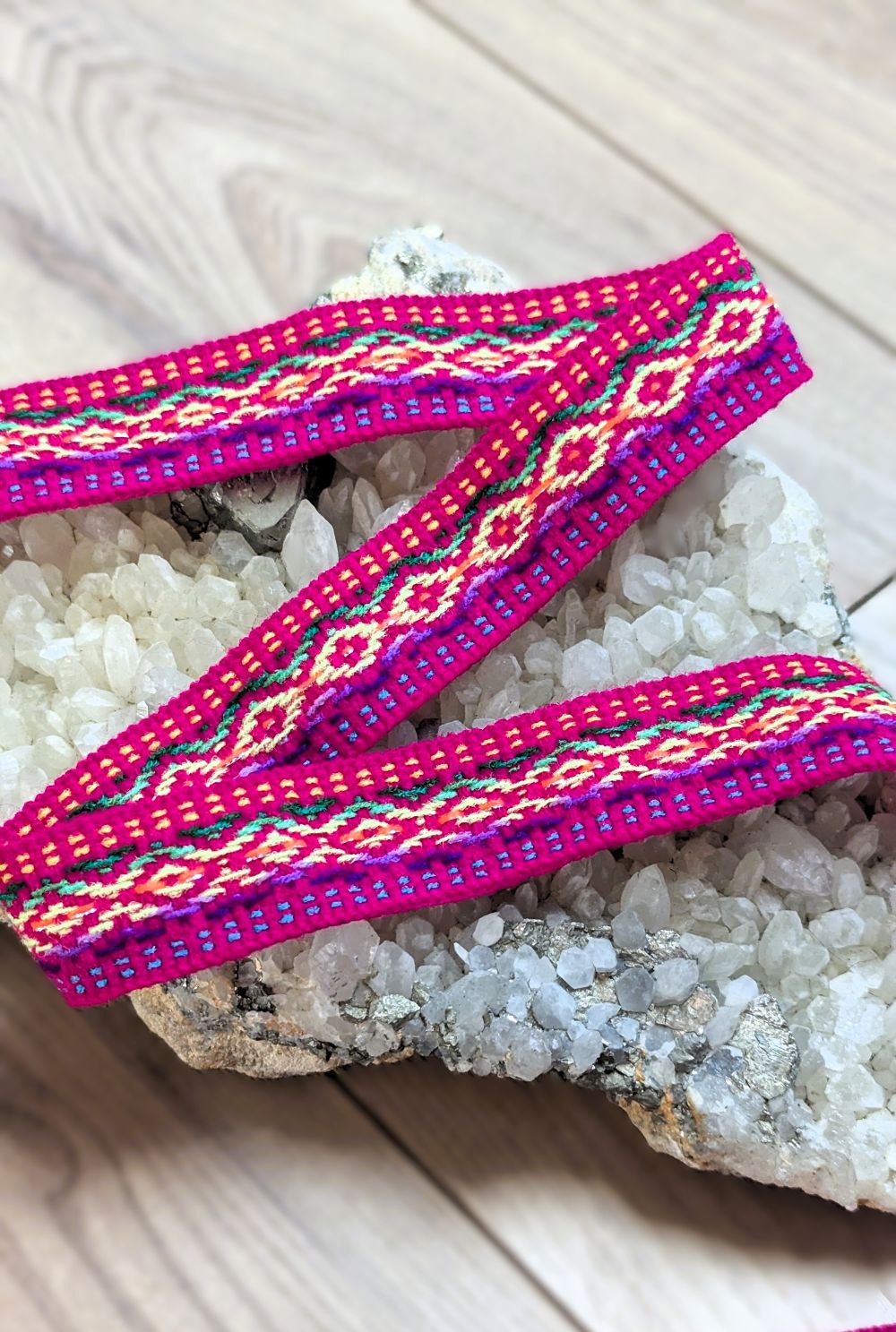 Andean Ribbons Andean Heritage Ribbon | Handwoven Wool by the Meter – Zia's Beauties
