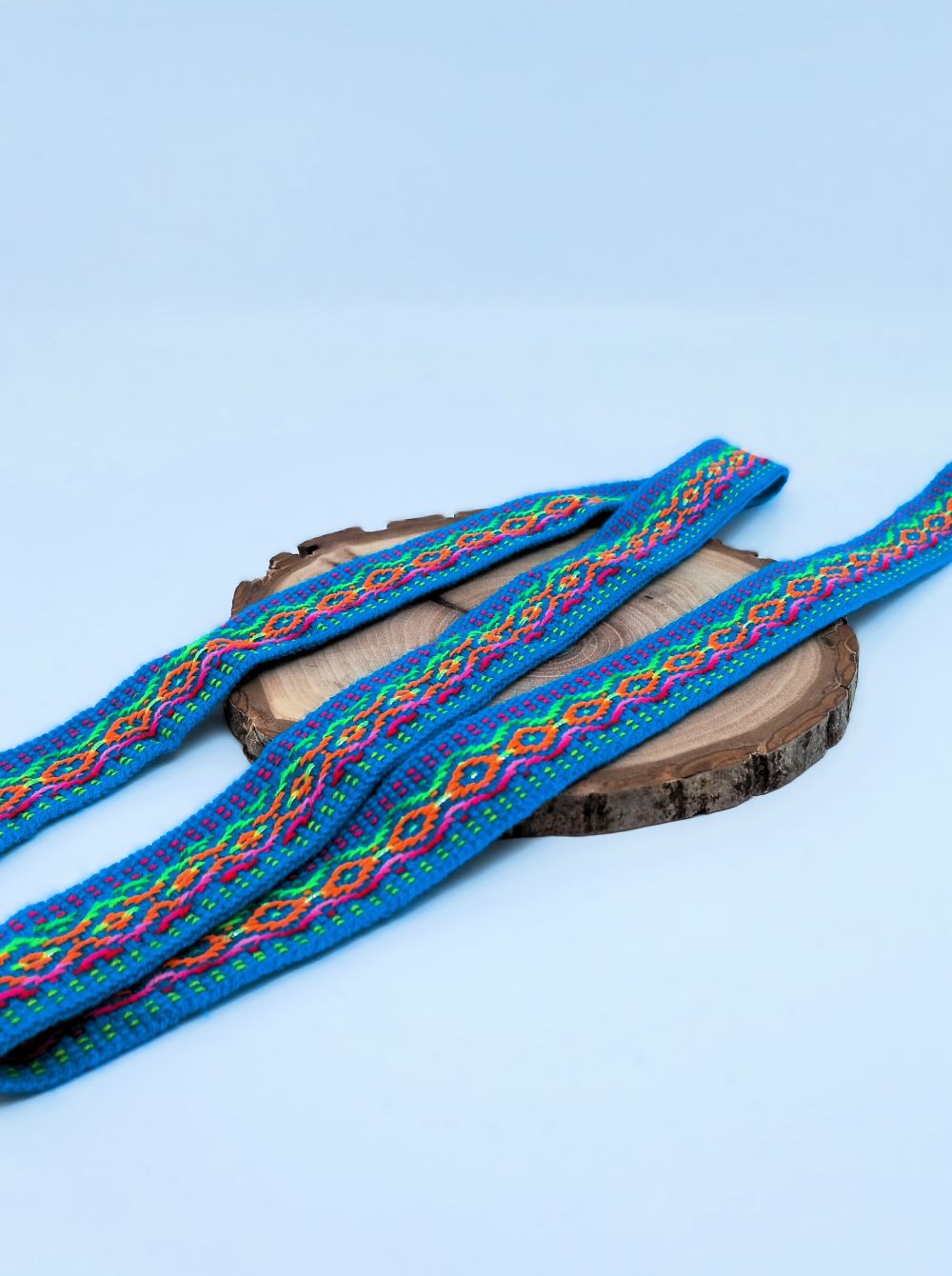 Andean Heritage Ribbon | Handwoven Wool by the Meter – Zia's Beauties