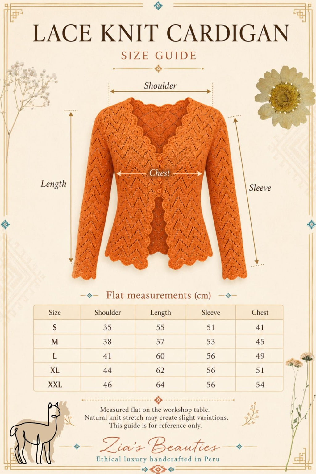 Handmade Lace Knit Cardigan – Essential Neutrals | Artisan Luxury Knitwear from Peru