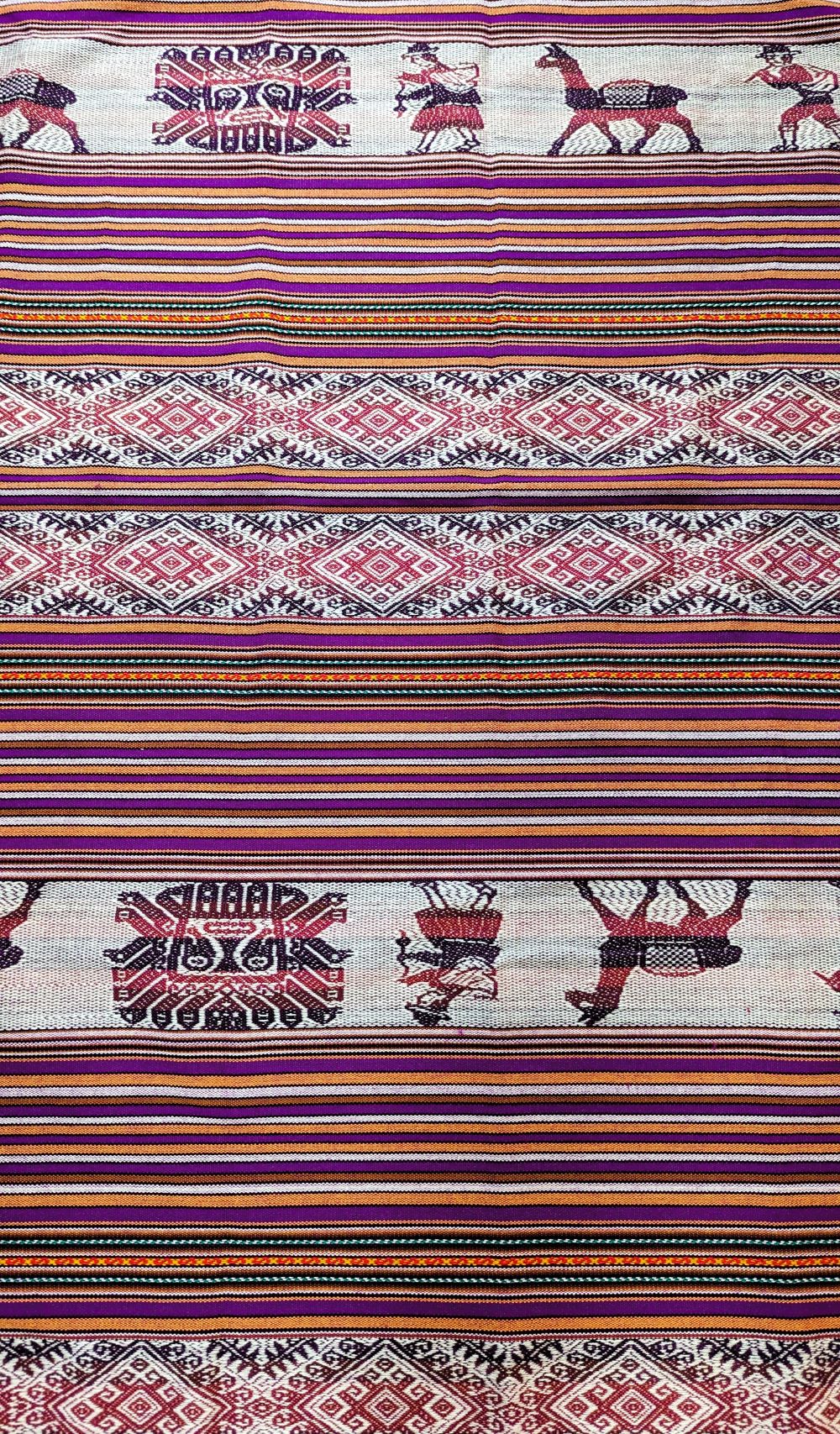 Símbolos Incas Mestana – Tela Ritual Andina Tejida a Mano para Altares, Meditación y Ceremonia