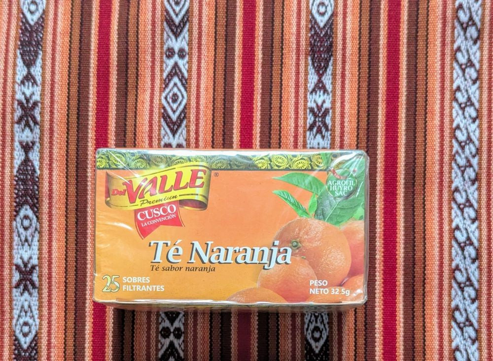 Del Valle Té Puro Peruano | 25 Bolsas | Recolectado Silvestre en los Andes – Vegano, Ético y Refuerza el Sistema Inmunológico