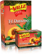 Del Valle Té Peruano – 25 Bolsitas | Cosechado Silvestre en los Andes | 100% Natural, Vegano y Libre de Aditivos | 6 Sabores
