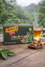 Del Valle Té Herbal Peruano 25 Bolsitas – Muña, Hierba Luisa, Uña de Gato y Emoliente | Infusiones Peruanas