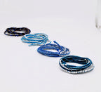 Handmade Peruvian Watana Bracelet – Blue, Red, Green, Violet & Brown Andean Artisan Jewelry