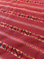 Peruvian tablecloth "Chincheros with Stripes" | Authentic Artisanal Textiles in Specific Sizes - Image 3