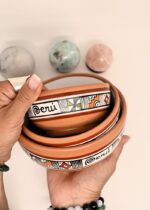 Set of 3 Peruvian Hand-Painted Ceramic Bowls - White Model - Image 10