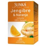 Jengibre and Naranja - Organic Ginger and Orange Infusion - Zingiber officinale and Citrus x sinensis Herbal Tea