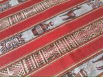 Peruvian tablecloth  "LLAMAS & Q'EROS" - Peruvian Andean Fabric - Authentic Artisanal Textiles in Specific Sizes - Image 10