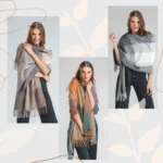 Luxurious Peruvian Baby Alpaca Shawl-Scarf | 100% Baby Alpaca | Color: TOBACCO | Alpaca Shawl - Image 6