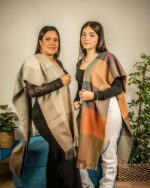 Luxurious Peruvian Baby Alpaca Shawl-Scarf | 100% Baby Alpaca | Color: TOBACCO | Alpaca Shawl - Image 8