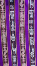 Peruvian Traditional Fabric “Llamas & Q’ros” | Inca-Inspired Textile by the Meter – Cusco Symbols, Fair Trade & Customizable - Image 8
