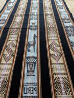 Peruvian tablecloth  "LLAMAS & Q'EROS" - Peruvian Andean Fabric - Authentic Artisanal Textiles in Specific Sizes - Image 12