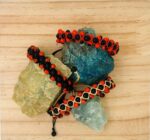 Triple-Row Bracelet with Natural Huayruro and Chirmi seeds – Protection, Luck & Abundance
