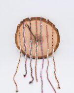 Set of 4 Handmade Peruvian Watana Bracelets – Vibrant Wool & Beaded Artistry - Random colors