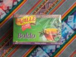 DelValle Boldo Herbal Tea 25 Bags Natural Peruvian Infusion for Constipation, Gas Relief and Gentle Digestive Wellness
