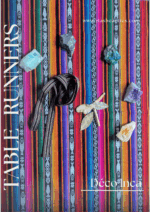 150x40 cm -Handwoven Peruvian Table Runner PECES Design Vibrant Ethical Home Decor Customizable Artisan Textile from the Andes - Image 8