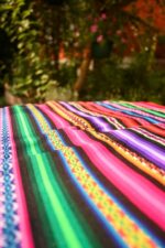 Peruvian Andean Fabric JAUJA | Colorful Striped Aguayo by the Meter – Authentic Inca Textile, Customizable & Fair Trade - Image 3