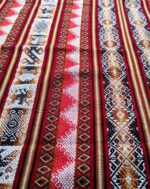 Peruvian Artisan Fabric “JULIACA” | Authentic Aguayo from Puno – Handwoven Altiplano Textile by the Meter, Customizable & Fair Trade - Image 4