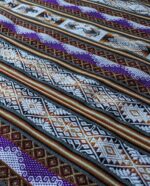 Peruvian Artisan Fabric “JULIACA” | Authentic Aguayo from Puno – Handwoven Altiplano Textile by the Meter, Customizable & Fair Trade - Image 6