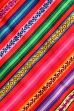 Peruvian Andean Fabric JAUJA | Colorful Striped Aguayo by the Meter – Authentic Inca Textile, Customizable & Fair Trade - Image 13