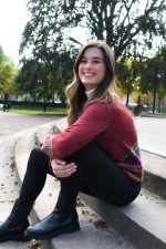 Red Mélange Baby Alpaca Pullover – Inca Borders | Andean Essence Collection - Image 2