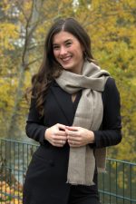 Camel Brown Mélange Baby Alpaca Scarf – Natural Warmth and Effortless Elegance - Image 4