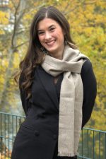 Camel Brown Mélange Baby Alpaca Scarf – Natural Warmth and Effortless Elegance - Image 2