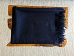 Midnight Navy Baby Alpaca Throw Blanket – Deep Elegant Warmth in Pure Natural Luxury