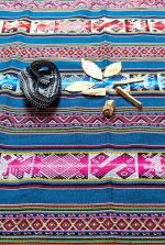 Chinchero Mestana – Andean Ritual Cloth (Mestana • Missa • Mesa Andina) – 60 × 70 cm